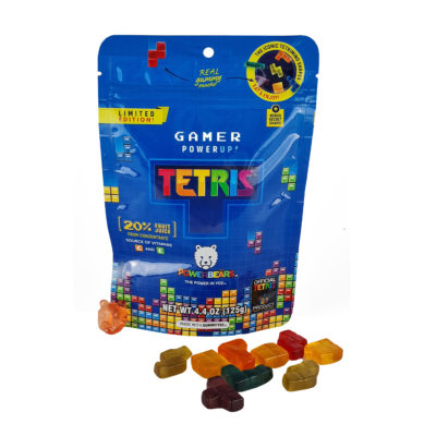 Standbodenbeutel Power Bears Tetris